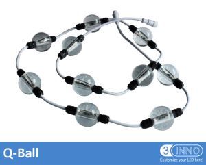 40-миллиметровый светодиодный волшебный шар 3D-эффект Led Ball DMX Best Disco Lights